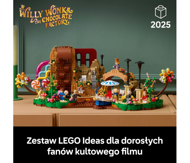 LEGO Ideas 21360 Willy Wonka i fabryka czekolady - 1418326 - zdjęcie 9